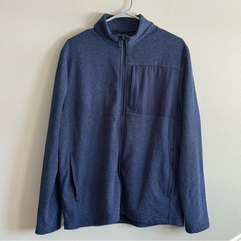 Ben Hogan Navy Blue Full-Zip Performance Jacket Men’s Size Medium